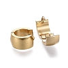 304 Stainless Steel Huggie Hoop Earrings EJEW-L252-035C-G-2