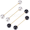 10Bags 2 Colors Alloy Kilt Pins for Clothes JEWB-CY0001-07-1