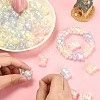 60Pcs 6 Colors UV Plating Rainbow Iridescent Acrylic Beads PACR-CJ0001-22-4