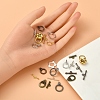 74Set 8 Style Tibetan Style Alloy Toggle Clasps FIND-YW0001-38-5