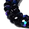 Opaque Glass Beads Strands EGLA-A035-P8mm-L18-3