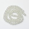 Crackle Glass Beads Strands X-CCG-Q001-10mm-01-2