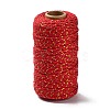 100M Macrame 2-Ply Cotton Braid Thread MAKN-PW0001-097A-27-1