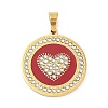 304 Stainless Steel Charms STAS-M341-02G-09-1