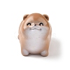 Resin Otter Figurines Ornament DJEW-E015-02C-1