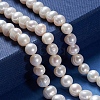 Natural Cultured Freshwater Pearl Beads Strands PEAR-I004-09-6