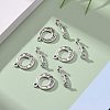 Tibetan Style Alloy Toggle Clasps LF1081Y-NF-4