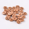 2-Hole Flat Round Resin Sewing Buttons for Costume Design BUTT-E119-14L-09-1