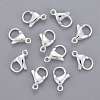 304 Stainless Steel Lobster Claw Clasps X-STAS-E464-21A-S-5