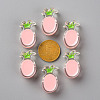 Transparent Enamel Acrylic Beads TACR-S155-002E-3