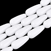 Opaque Glass Beads Strands GLAA-Q113-03A-C01-1