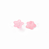 Transparent Acrylic Beads X-PL554-02-2