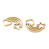 Ion Plating(IP) 304 Stainless Steel Cabochons STAS-Q333-26G-2