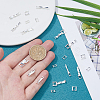 12Pcs 3 Styles Eco-Friendly Brass Watch Band Clasps KK-DC0004-67-3