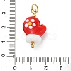 Christmas Handmade Lampwork Pendants LS-STAS-C147-03C-3