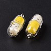 Translucent Plastic Pendants X-KY-L006-29B-4