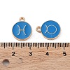 Alloy Enamel Pendants ENAM-S124-01B-02-4