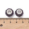 Handmade Glass European Beads X-GPDL25Y-07-4
