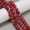 Natural Mashan Jade Round Beads Strands G-D263-10mm-XS04-01-2