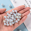 Transparent Acrylic Beads X-TACR-S152-15B-SS2113-5