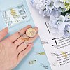 30Pcs 3 Colors Brass Ice Pick Pinch Bails KK-SP0002-03-3