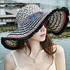 Ethnic Style Embroidery Polyester Ribbons OCOR-WH0079-40A-3
