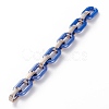 Handmade Opaque Acrylic Cable Chains AJEW-JB00890-01-1