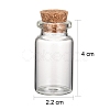 Glass Jar Glass Bottles X1-AJEW-H004-7-1-3