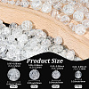 450Pcs 4 Styles Spray Painted Crackle Glass Beads CCG-PA0001-09A-2