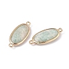 Natural Amazonite Links connectors G-E526-27C-2