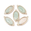 Natural Amazonite Links connectors G-E526-27C-1