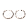 Tarnish Resistant 201 Stainless Steel Huggie Hoop Earrings EJEW-L250-01J-P-2