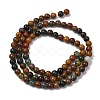 Natural Ocean Jasper Beads Strands X-G-F668-26-4mm-8