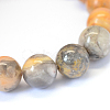 Natural Crazy Lace Agate Round Bead Strands X-G-E334-6mm-20-3