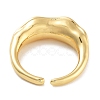 Rack Plating Brass Open Cuff Ring Settings KK-Z071-05G-3