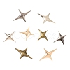 8Pcs 8 Styles Zinc Alloy Lapel Pins for Backpack Clothes JEWB-CJ0003-67-8