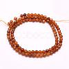 Natural Garnet Beads Strands G-F509-13-4mm-2