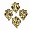 Tibetan Style Alloy Chandelier Component Links X-TIBE-N011-002AG-RS-1
