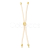 Twisted Nylon Cord Silder Bracelets DIY-B066-03G-20-1