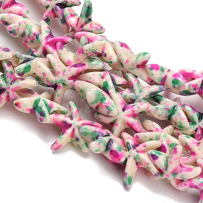 Synthetic Turquoise Beads Strands TURQ-F020-B02-1