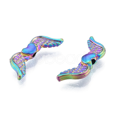 Rack Plating Alloy Beads FIND-B010-07MC-1