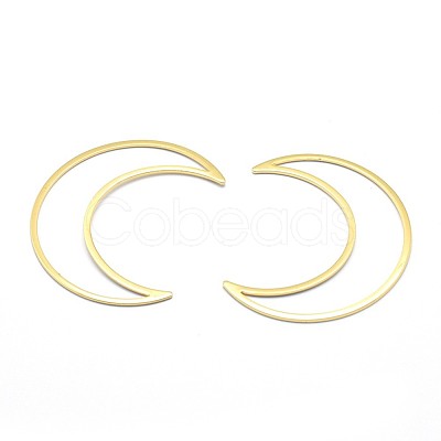 Brass Linking Rings KK-P155-64G-NR-1