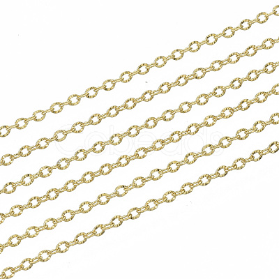 3.28 Feet PVD Vacuum Plating 304 Stainless Steel Chains X-CHS-S001-12B-G-1