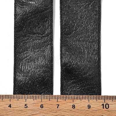 Imitation Leather Polyester Ribbon X1-DIY-R050-02A-1
