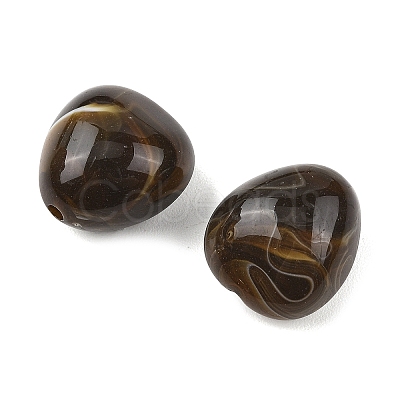 Opaque Acrylic Beads OACR-Z036-01B-04-1