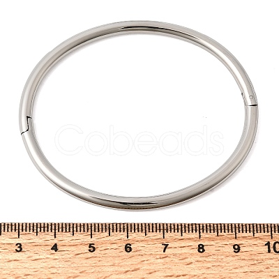 304 Stainless Steel Micro Pave Cubic Zirconia Hinged Bangles for Women BJEW-D408-30P-1