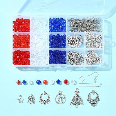 DIY Earring Making Kits DIY-FS0009-66-1