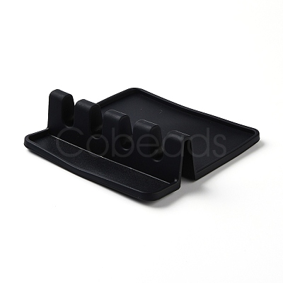 Silicone Multiple Utensil Rest with Drip Pad SIL-H001-01A-1