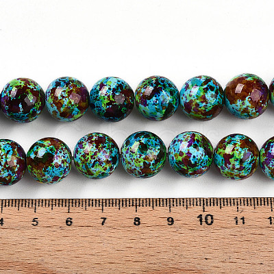 Synthetic Turquoise Beads Strands TURQ-T004-08A-04-1
