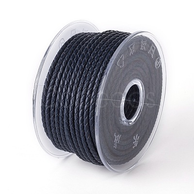 Braided Cowhide Cord WL-I003-3mm-D-14-1